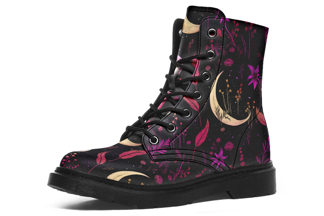 Magenta Moonlit Botanica Boots