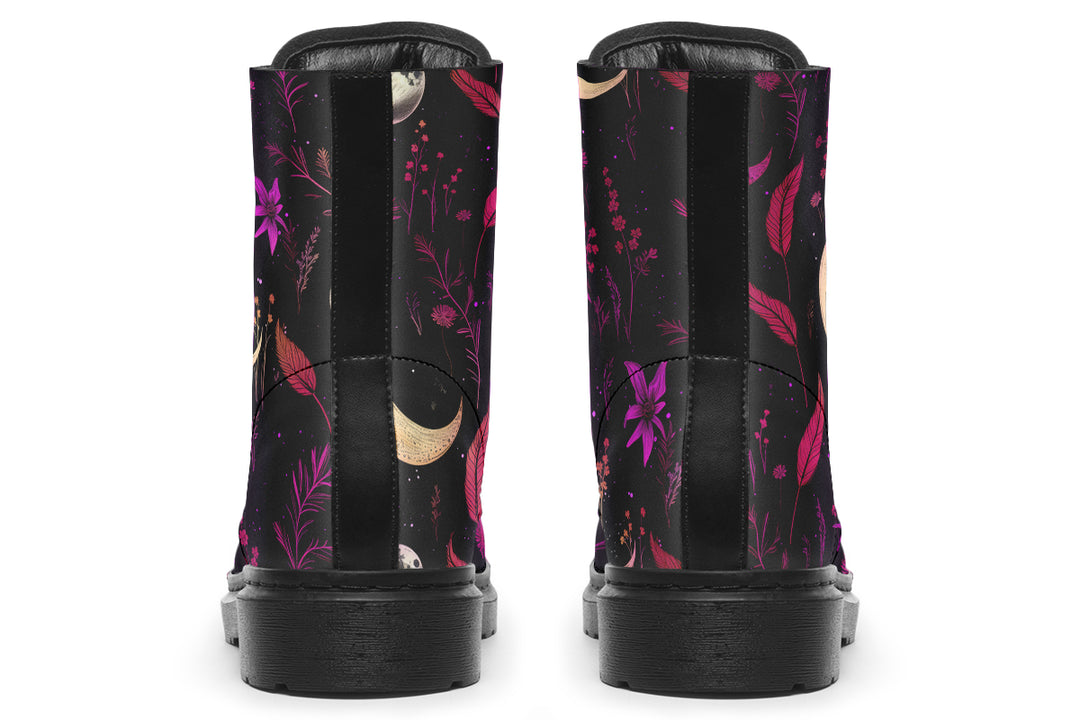 Magenta Moonlit Botanica Boots
