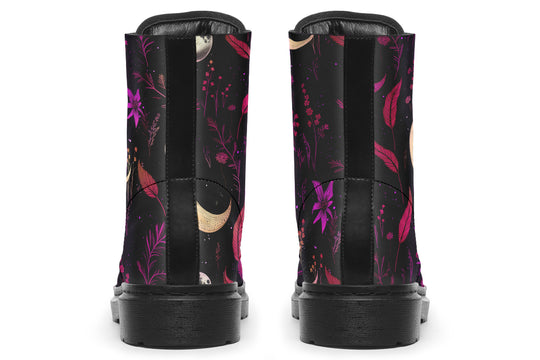 Magenta Moonlit Botanica Boots