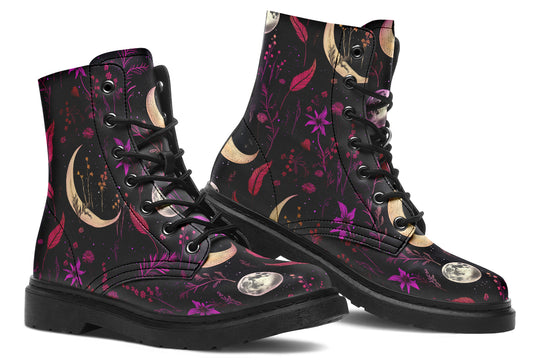 Magenta Moonlit Botanica Boots