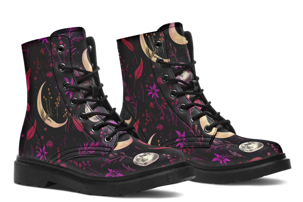 Magenta Moonlit Botanica Boots