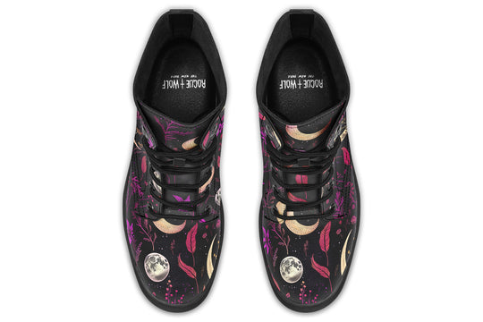 Magenta Moonlit Botanica Boots
