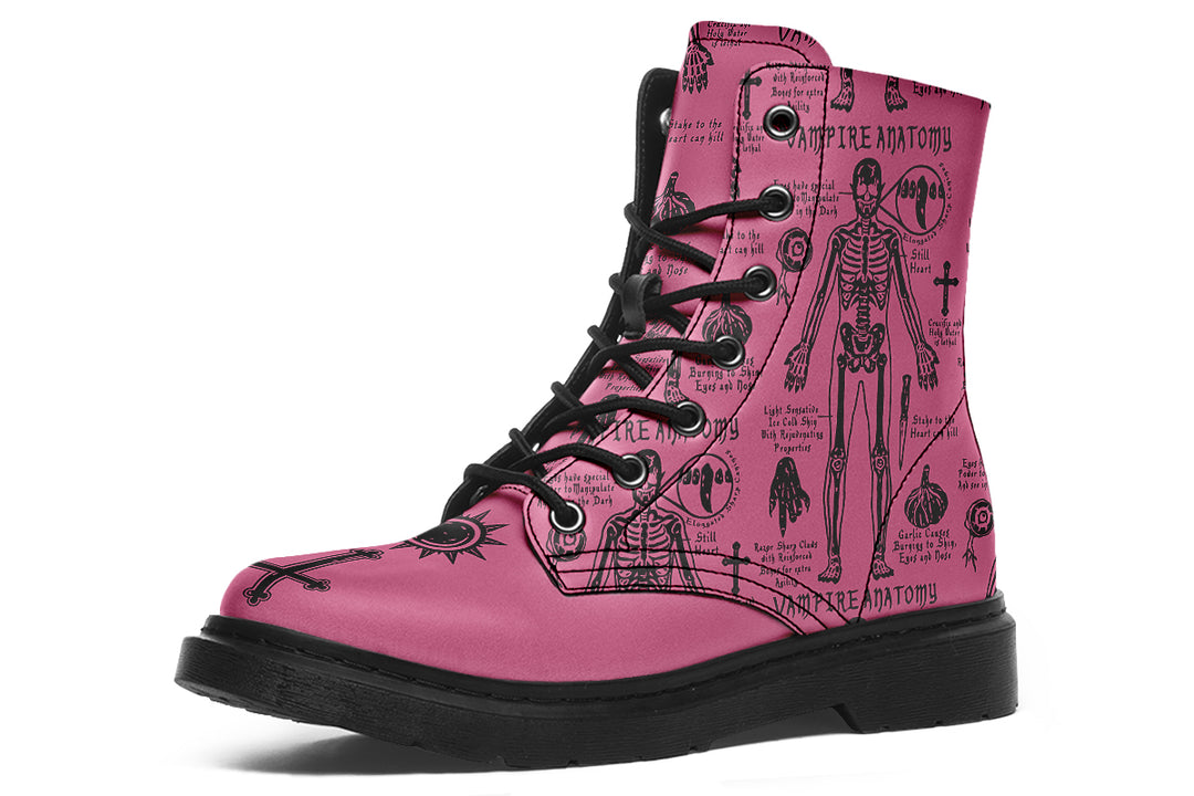 Mauve Vampire Study Boots