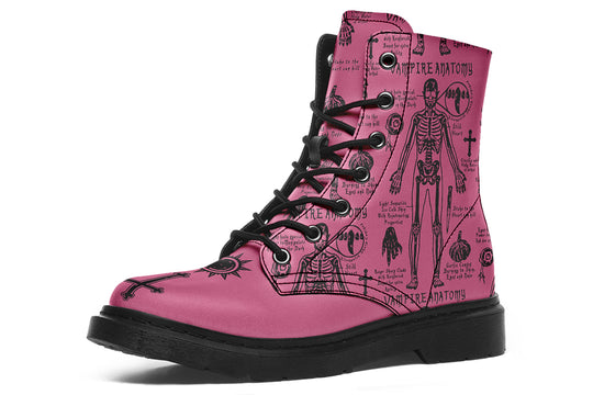Mauve Vampire Study Boots