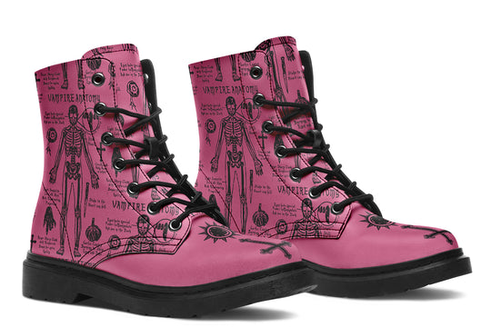 Mauve Vampire Study Boots