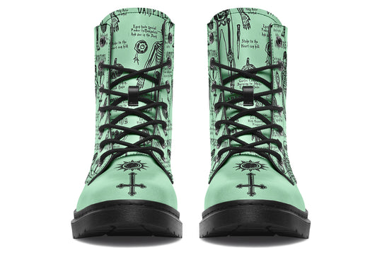 Mint Vampire Study Boots