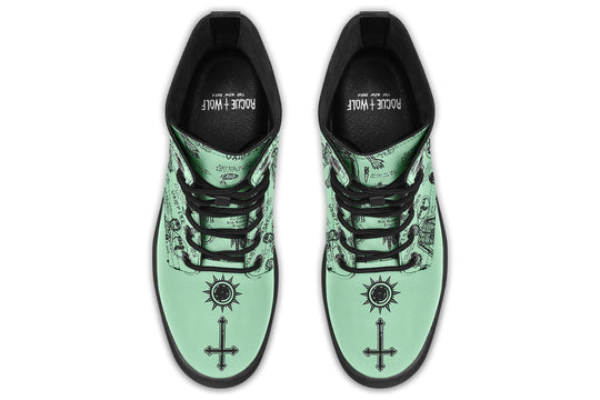 Mint Vampire Study Boots
