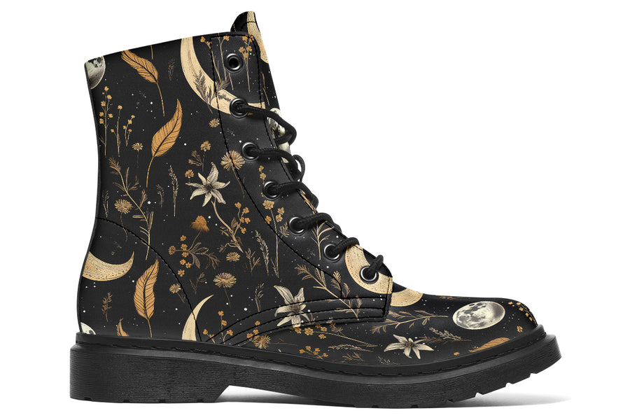 Beige Moonlit Botanica Boots