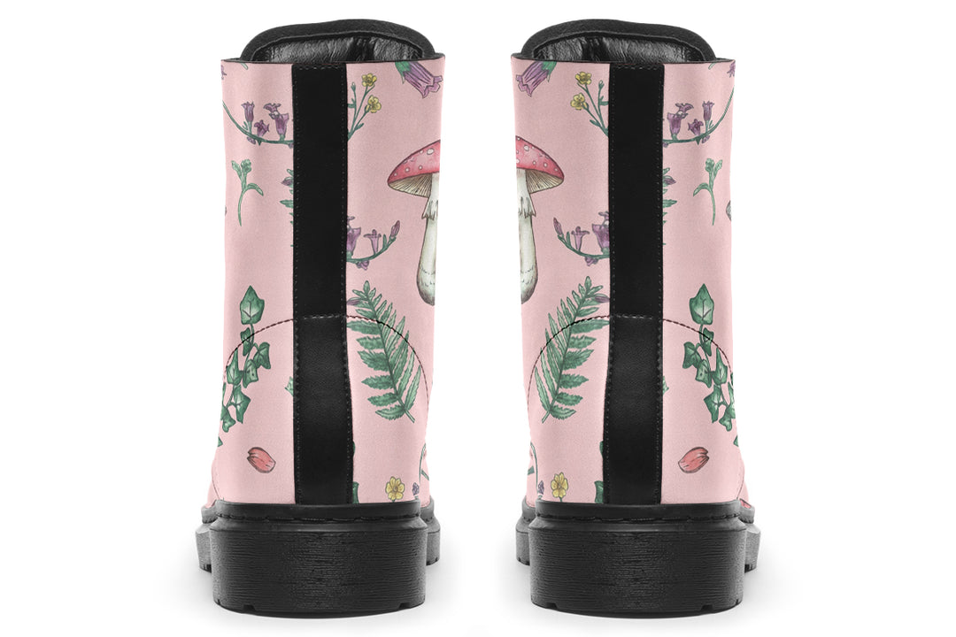 Pink Herbology Boots