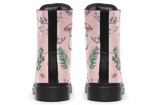 Pink Herbology Boots