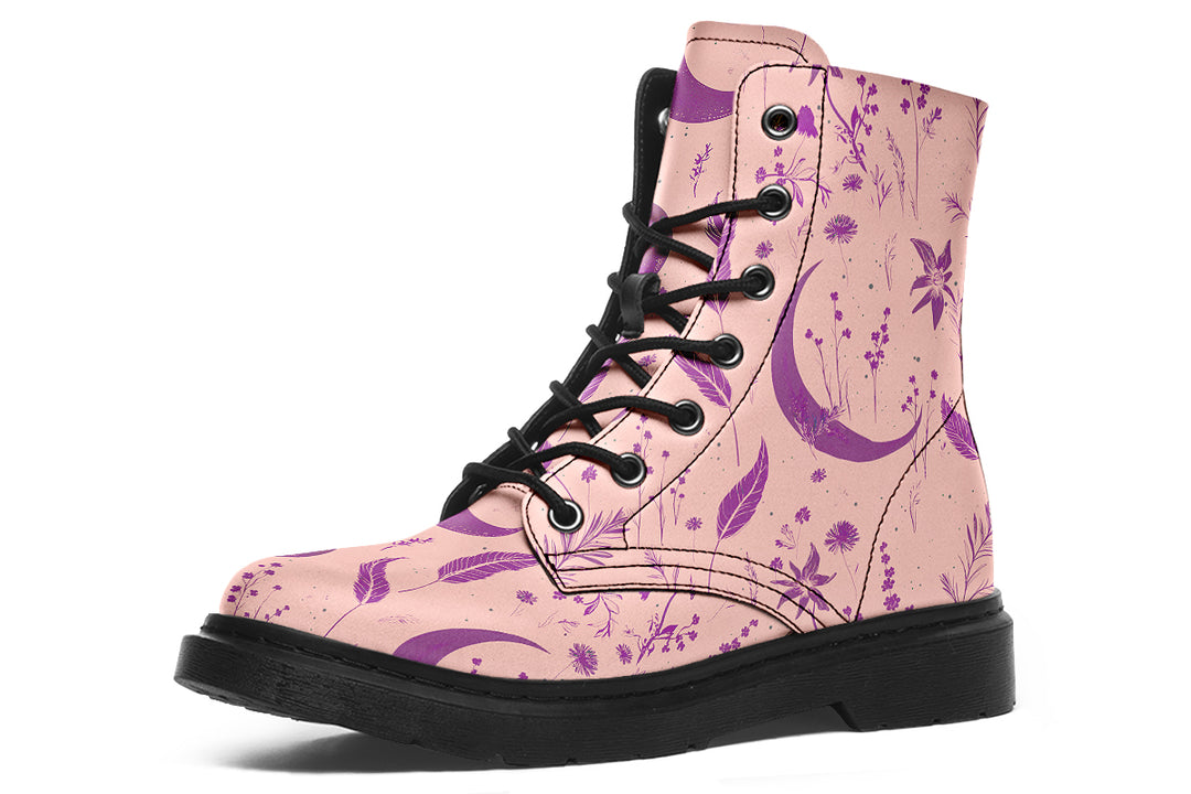 Pink Moonlit Botanica Boots