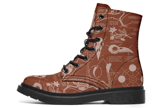 Rosewood Raven Study Boots