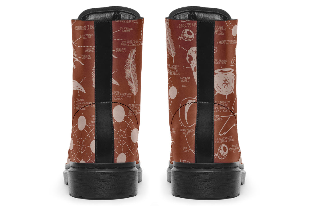 Rosewood Raven Study Boots