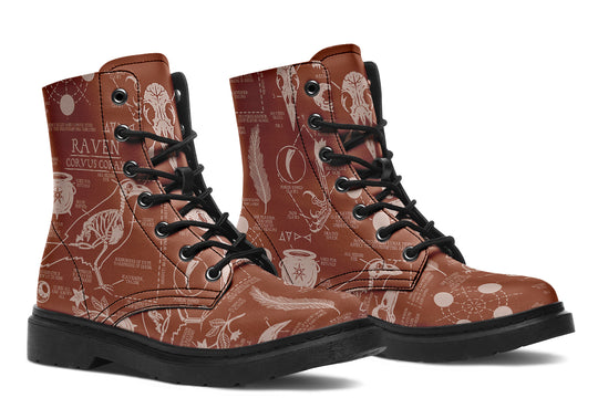 Rosewood Raven Study Boots