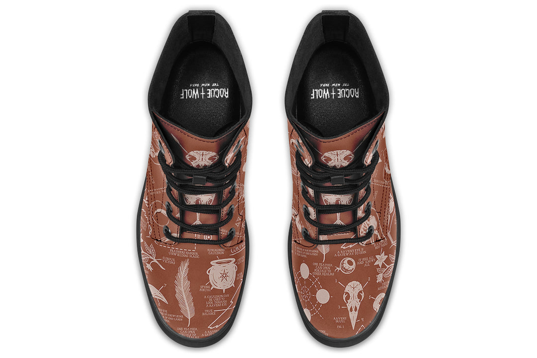 Rosewood Raven Study Boots