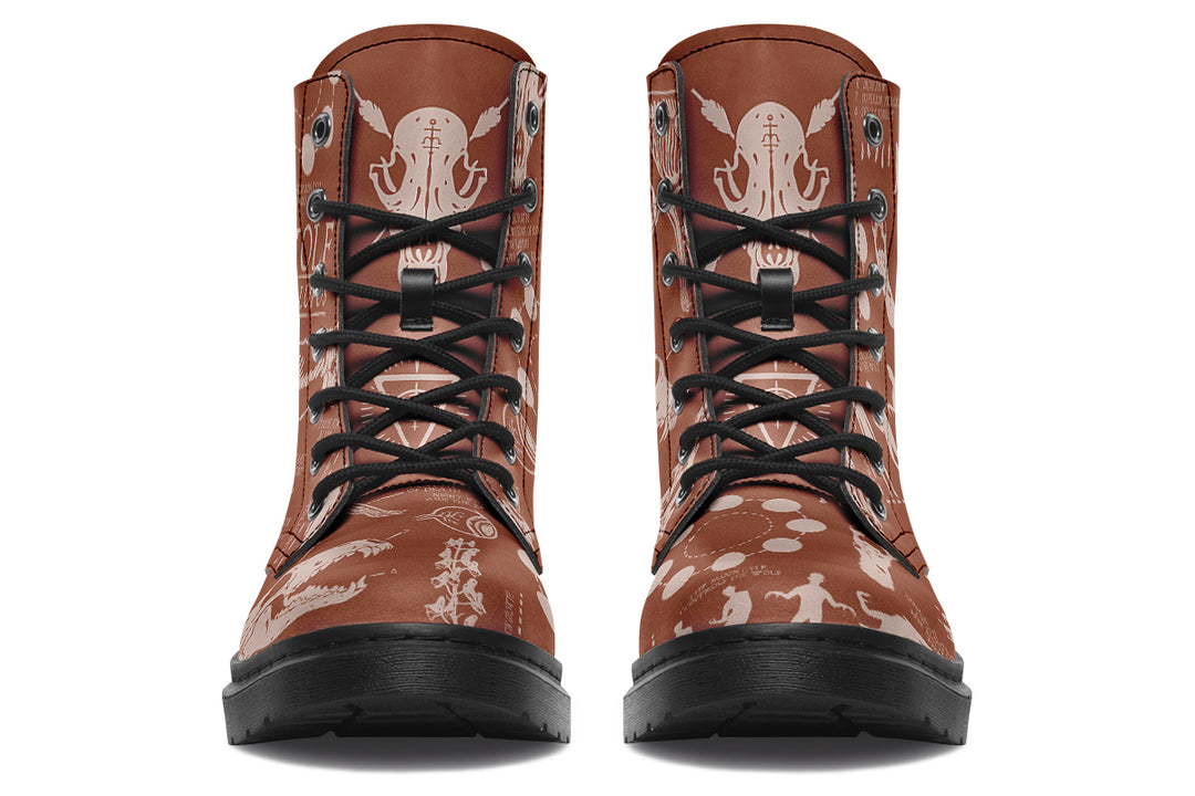 Rosewood Wolf Study Boots