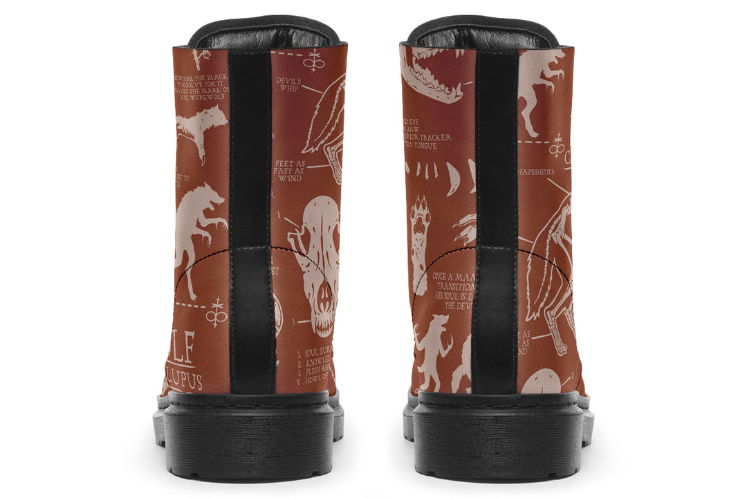 Rosewood Wolf Study Boots
