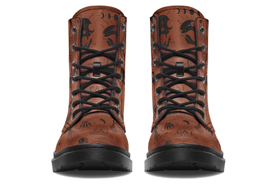 Rust Cat Study Boots