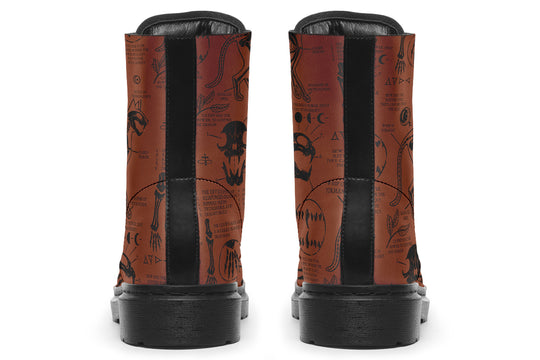 Rust Cat Study Boots