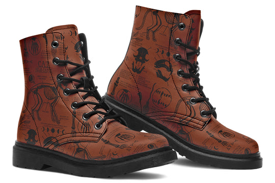 Rust Cat Study Boots
