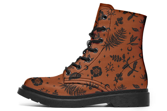 Rust Green Witch Boots
