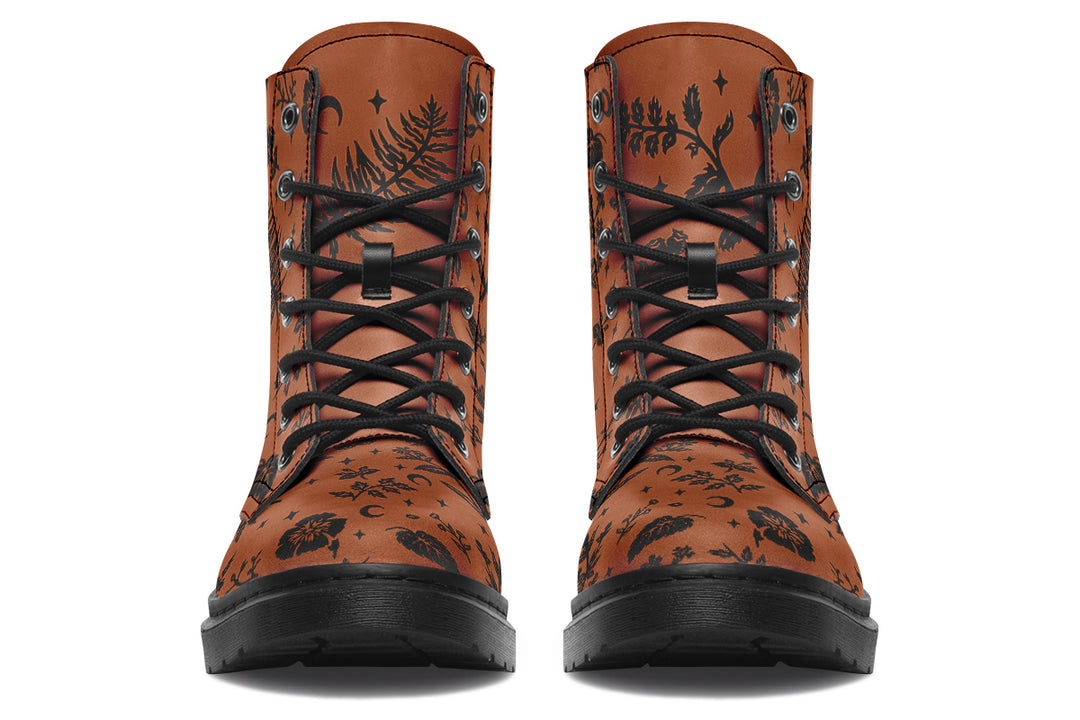 Rust Green Witch Boots