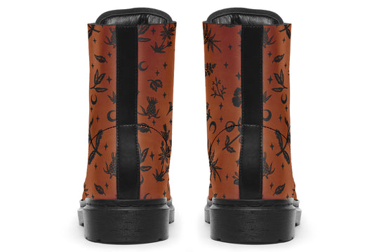 Rust Green Witch Boots