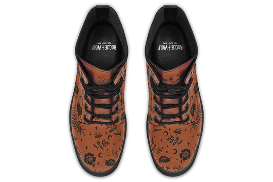 Rust Green Witch Boots