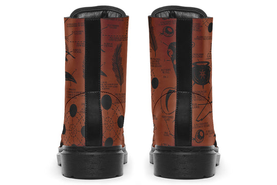 Rust Raven Study Boots