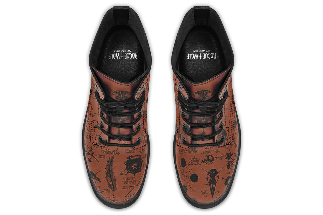 Rust Raven Study Boots