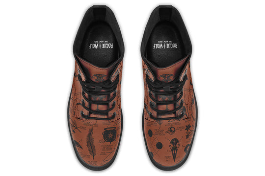 Rust Raven Study Boots