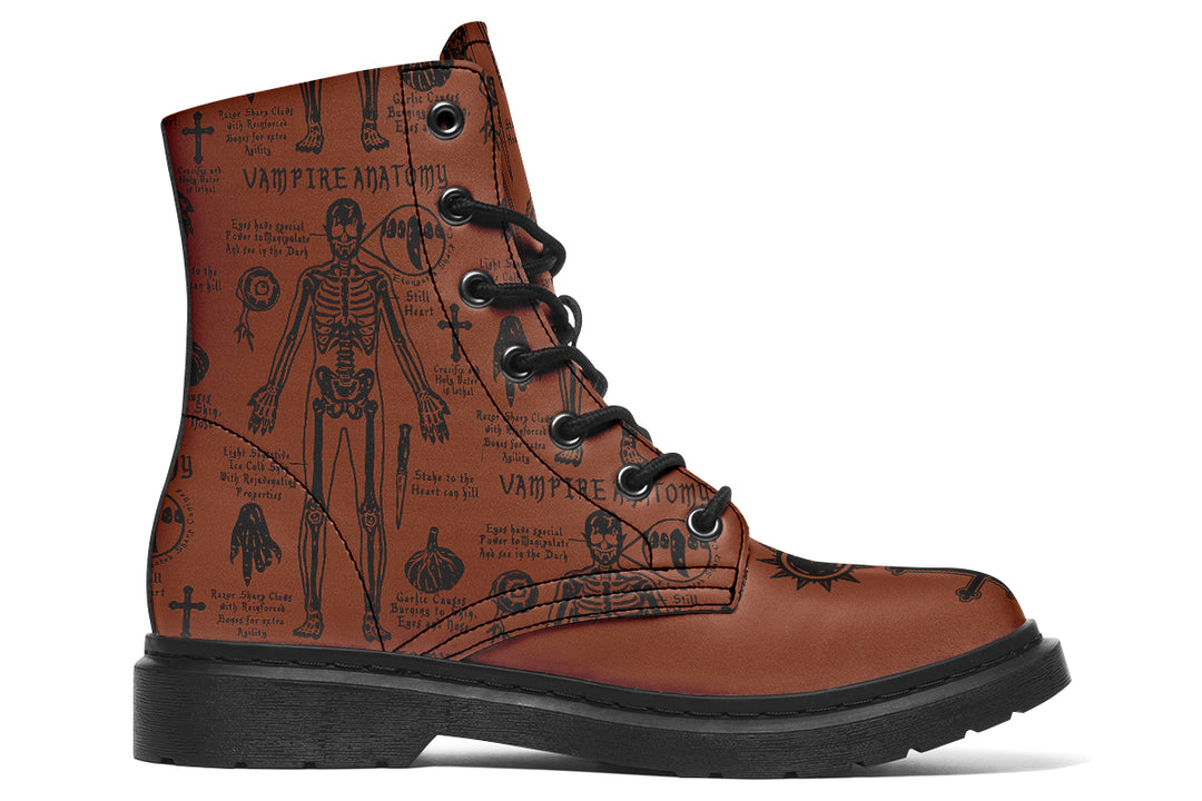 Rust Vampire Study Boots