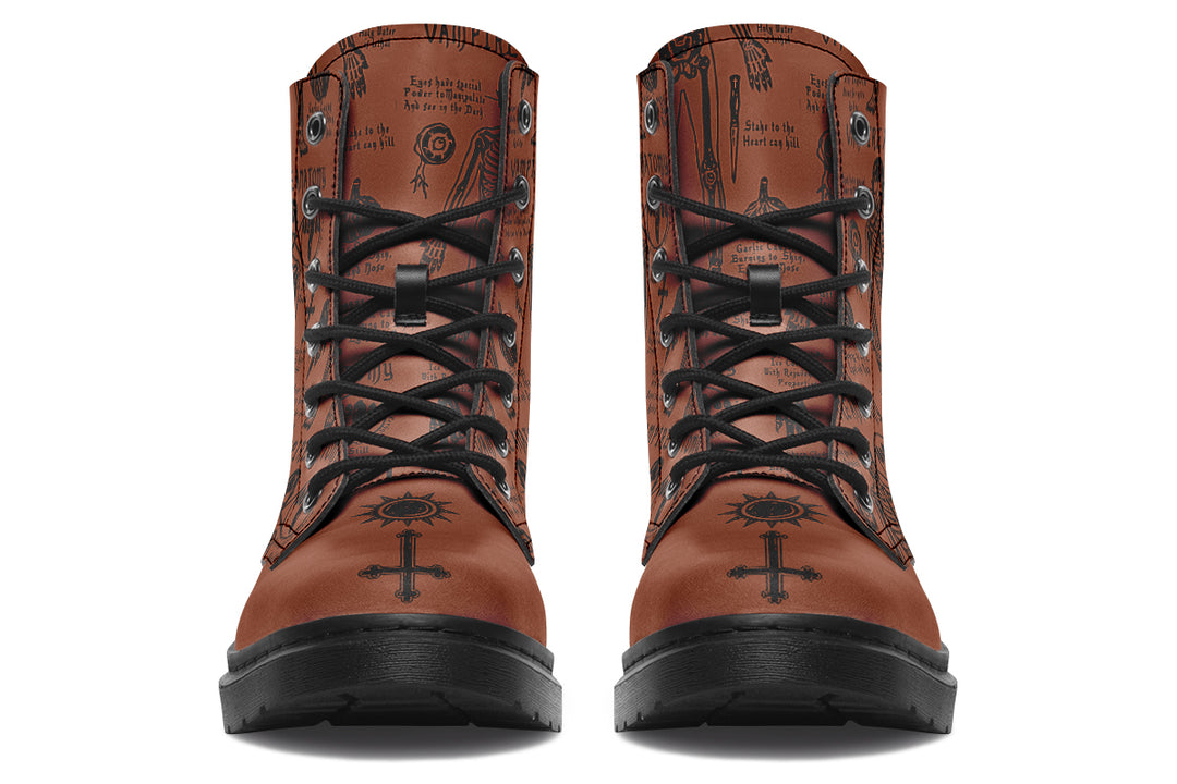 Rust Vampire Study Boots