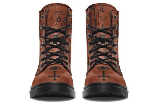 Rust Vampire Study Boots