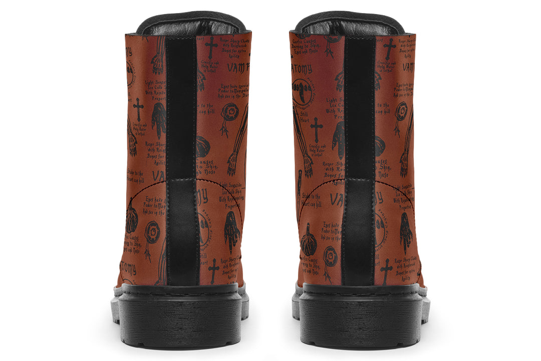 Rust Vampire Study Boots