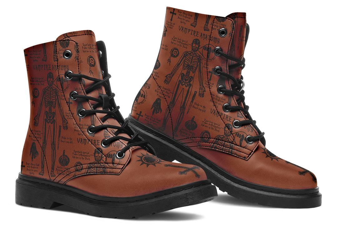 Rust Vampire Study Boots