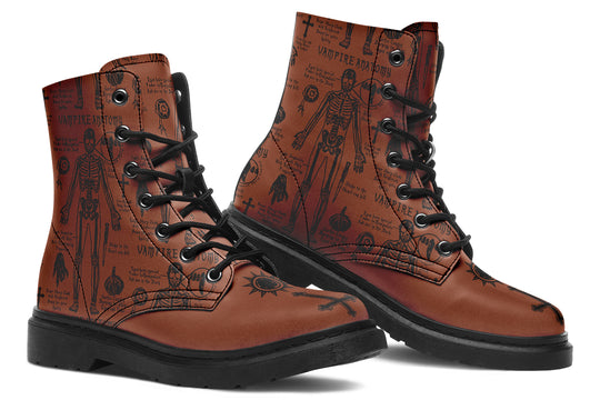 Rust Vampire Study Boots