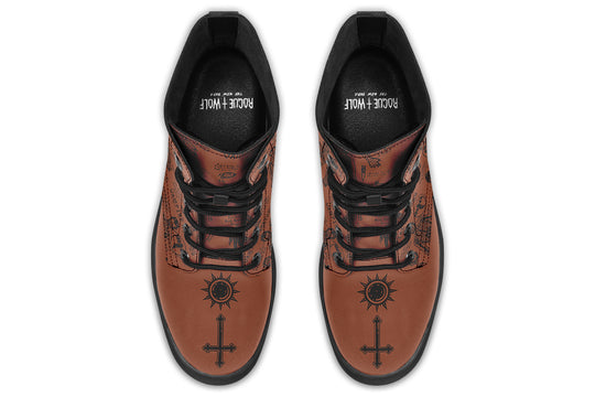 Rust Vampire Study Boots