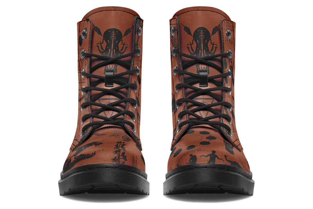 Rust Wolf Study Boots