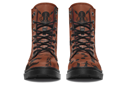 Rust Wolf Study Boots