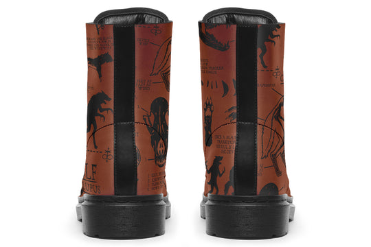 Rust Wolf Study Boots