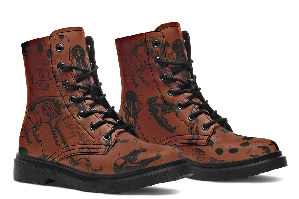 Rust Wolf Study Boots