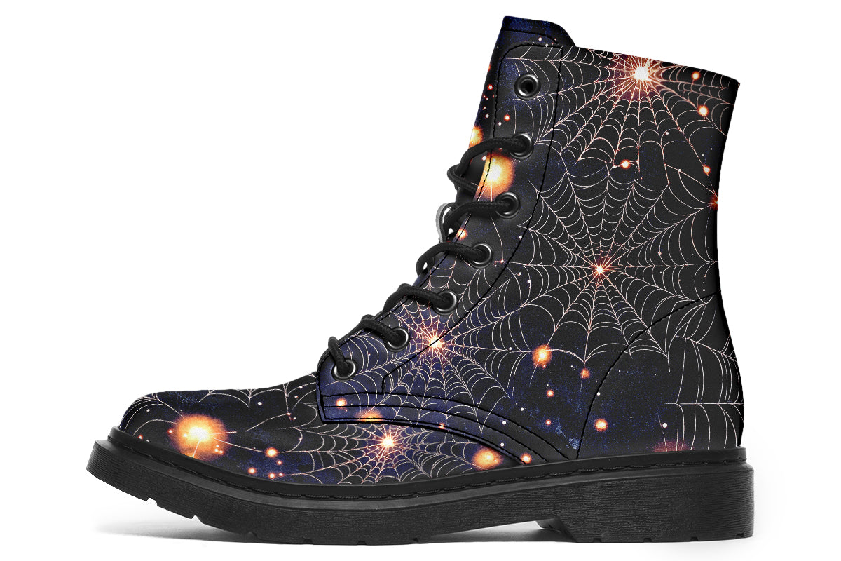 Dr martens spider web boots online