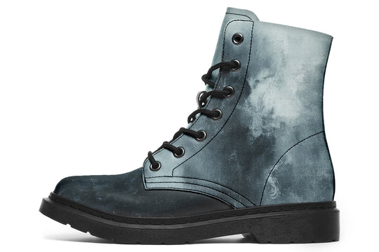 Storm Boots - Vegan Leather Doc-Style Boots with Durable Stitched on Soles