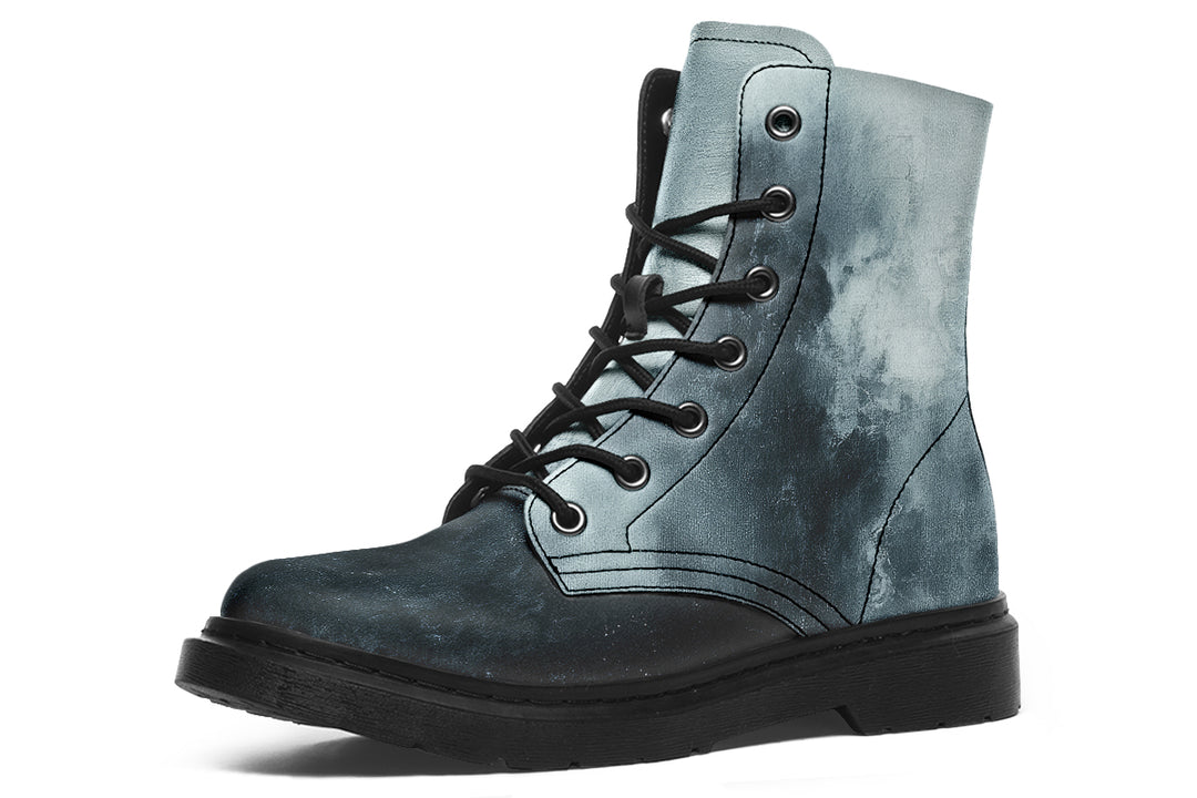 Storm Boots - Vegan Leather Doc-Style Boots with Durable Stitched on Soles