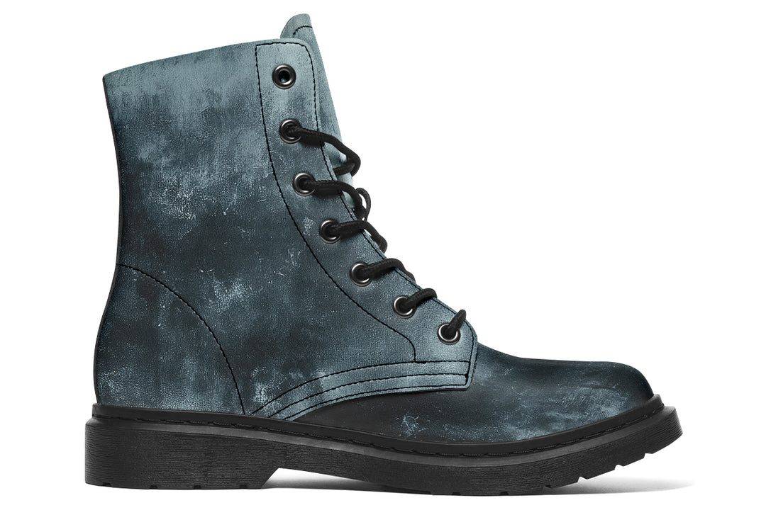 Storm Boots - Vegan Leather Doc-Style Boots with Durable Stitched on Soles