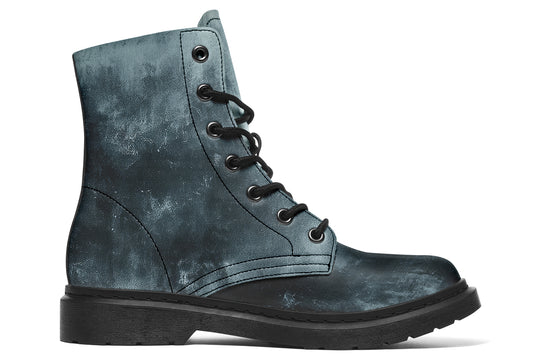 Storm Boots - Vegan Leather Doc-Style Boots with Durable Stitched on Soles