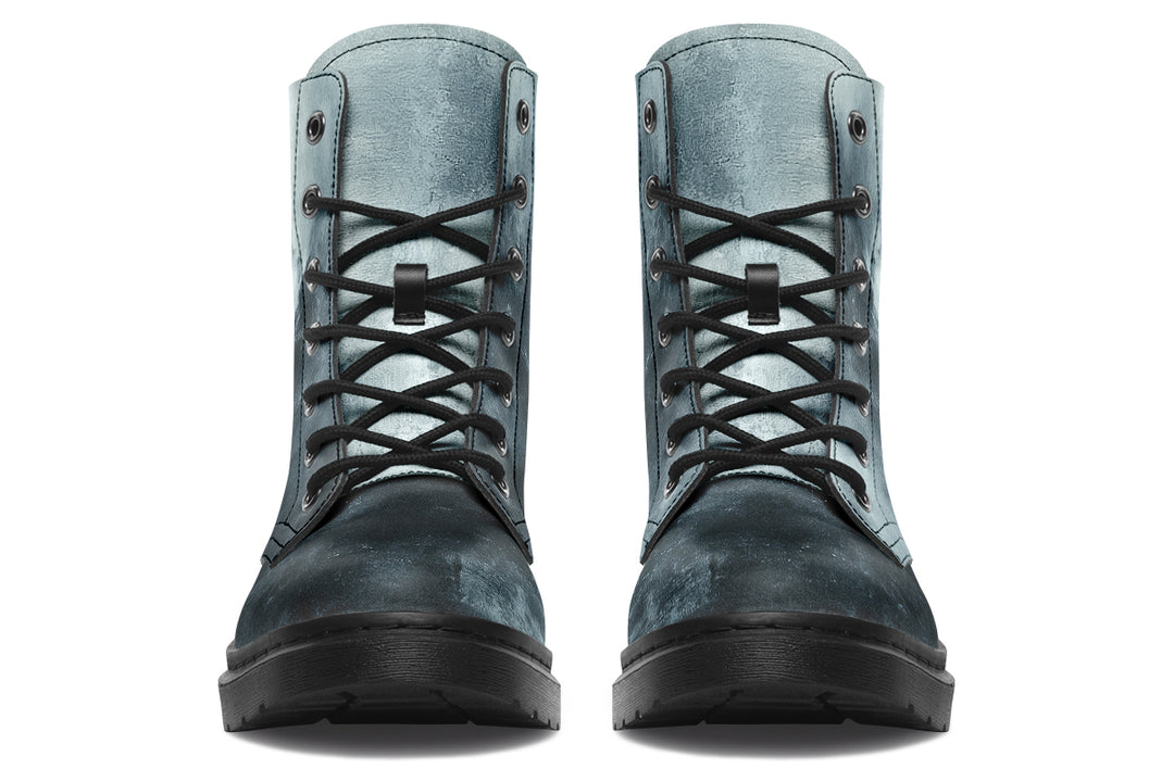 Storm Boots - Vegan Leather Doc-Style Boots with Durable Stitched on Soles