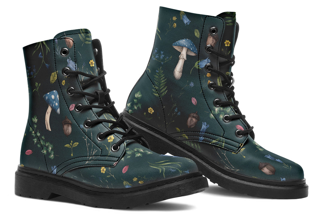 Teal Herbology Boots