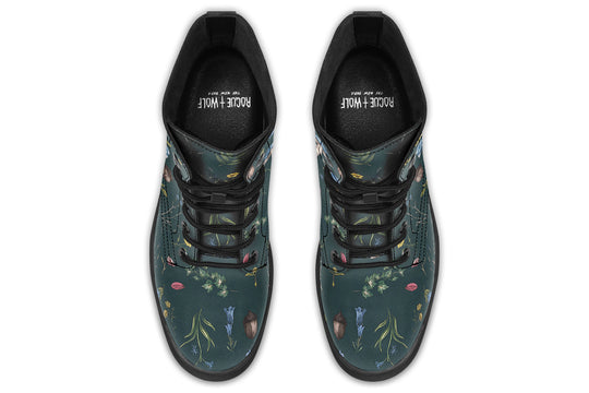 Teal Herbology Boots